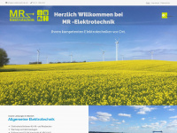 mr-elektrotechnik.net Webseite Vorschau