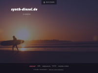 synth-diesel.de Webseite Vorschau