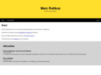 marc-ruttkus.de Webseite Vorschau