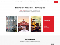 hammerglass.ch Webseite Vorschau