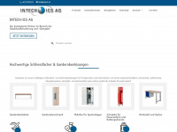schliessfaecher.ch Webseite Vorschau