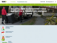 sako.cz Webseite Vorschau