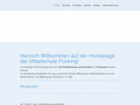 mittelschule--pocking.de Webseite Vorschau