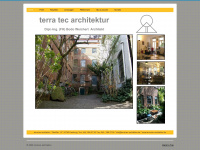 terra-tec-architektur.de Webseite Vorschau