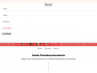 femtis.de Webseite Vorschau