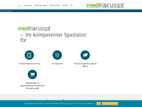 medkonzept.info Webseite Vorschau