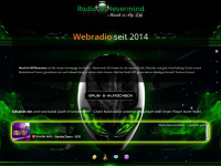 radio-nevermind.de Webseite Vorschau