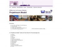 projektraum-moabit.de Webseite Vorschau