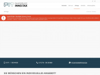 inno.tax Webseite Vorschau