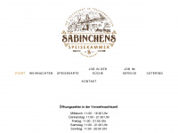 sabinchens-speisekammer.de Webseite Vorschau
