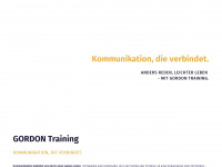 gordontraining.at Webseite Vorschau