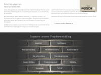 reisch-projektentwicklung.de Webseite Vorschau