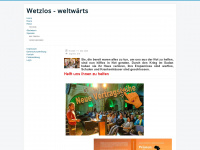 wetzlosweltwärts.de Webseite Vorschau