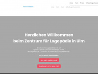 logopaedie-zentrum-ulm.de Webseite Vorschau