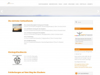 evangelische-christusgemeinde.de Webseite Vorschau