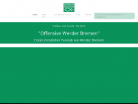 offensive-werder.de Webseite Vorschau