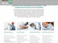 elcotec-elektrotechnik.de Webseite Vorschau