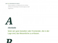 abc-fuer-webmenschen.de Webseite Vorschau