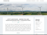 thermenstrom.at Webseite Vorschau