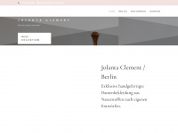 jola-clement-modedesign.de Webseite Vorschau