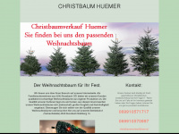 christbaumverkauf-huemer.at Webseite Vorschau