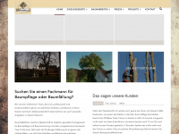oak-baumpflege.de Webseite Vorschau