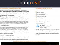 flextentinternational.com