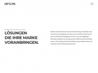artos-branding.ch Webseite Vorschau