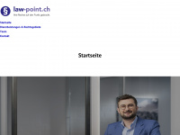 law-point.ch Webseite Vorschau