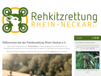 rehkitzrettung-rhein-neckar.de Webseite Vorschau