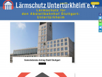 laermschutz-ut.de Webseite Vorschau