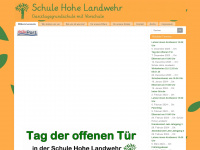 schule-hohe-landwehr.de Webseite Vorschau