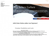 tegernseer-farben-manufaktur.de Webseite Vorschau