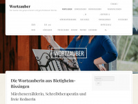 wortzauber.org Webseite Vorschau