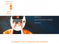 flipbert.at Webseite Vorschau