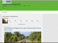 westmünsterlandbahn.de Webseite Vorschau