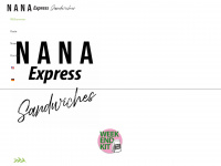 nana-express.de Webseite Vorschau