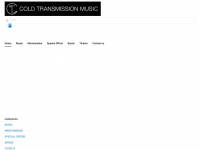 coldtransmission.de Webseite Vorschau
