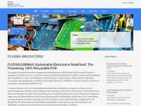 plasma-innovations.com Webseite Vorschau