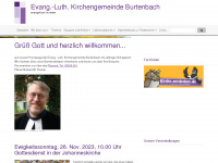 evangelisch-burtenbach.de Webseite Vorschau