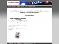 steinbach-feuerwehr.de Webseite Vorschau