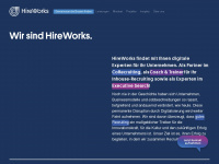 hireworks.de Webseite Vorschau