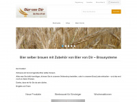 biervondir.ch Webseite Vorschau