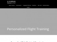 cirrus-training.net Webseite Vorschau