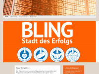 stadt-bling.org Webseite Vorschau