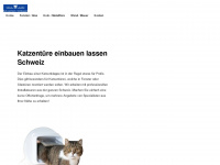 katzentüre-einbauen.ch Webseite Vorschau