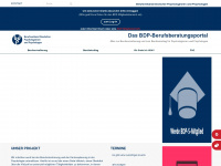 bdp-berufsberatung.de Webseite Vorschau