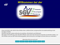 sgv-partei.de Webseite Vorschau