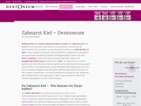 dentoneum.de Webseite Vorschau