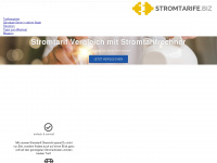 stromtarif.biz Webseite Vorschau